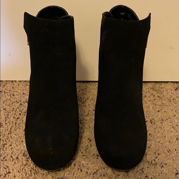 Black suede 4” heels - Picture 2 of 2